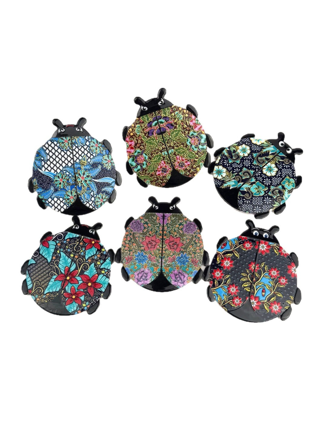 Thimara - Bohemian Style Cute Ladybug Heat Resistant Melamine Coaster