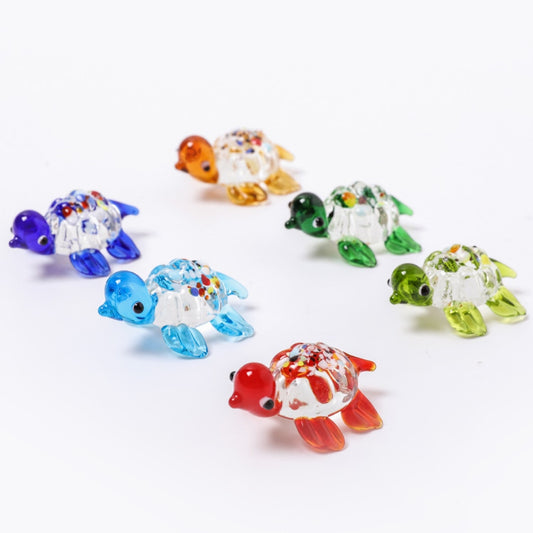 Glasira - Cute Colorful Turtle Table Ornament