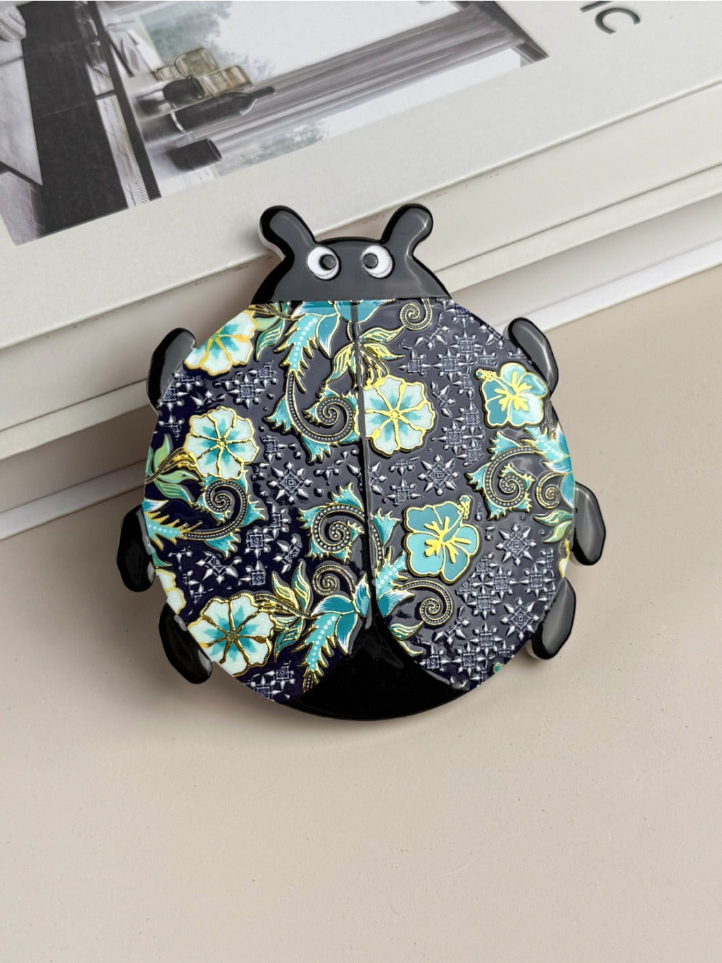 Thimara - Bohemian Style Cute Ladybug Heat Resistant Melamine Coaster