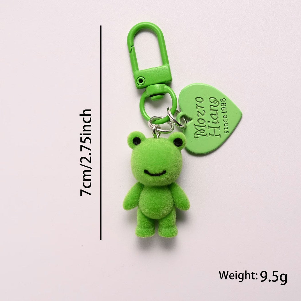 Taphug - Pocket Hug Cartoon Frog Charm Keychain