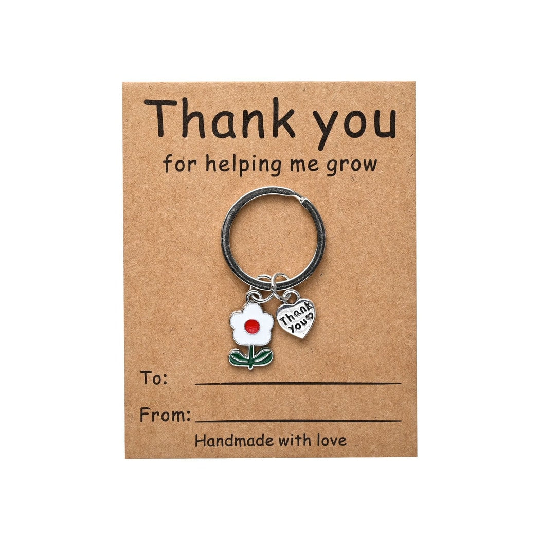 Taphug - Pocket Hug Minimalist Heart Charm Keychain