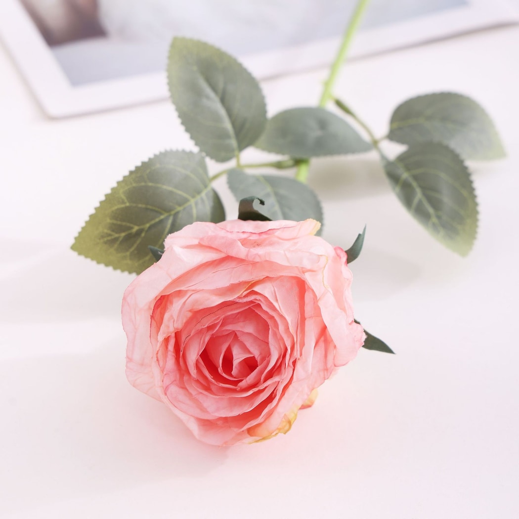 Roselle - Vintage Style Artificial Rose Flower