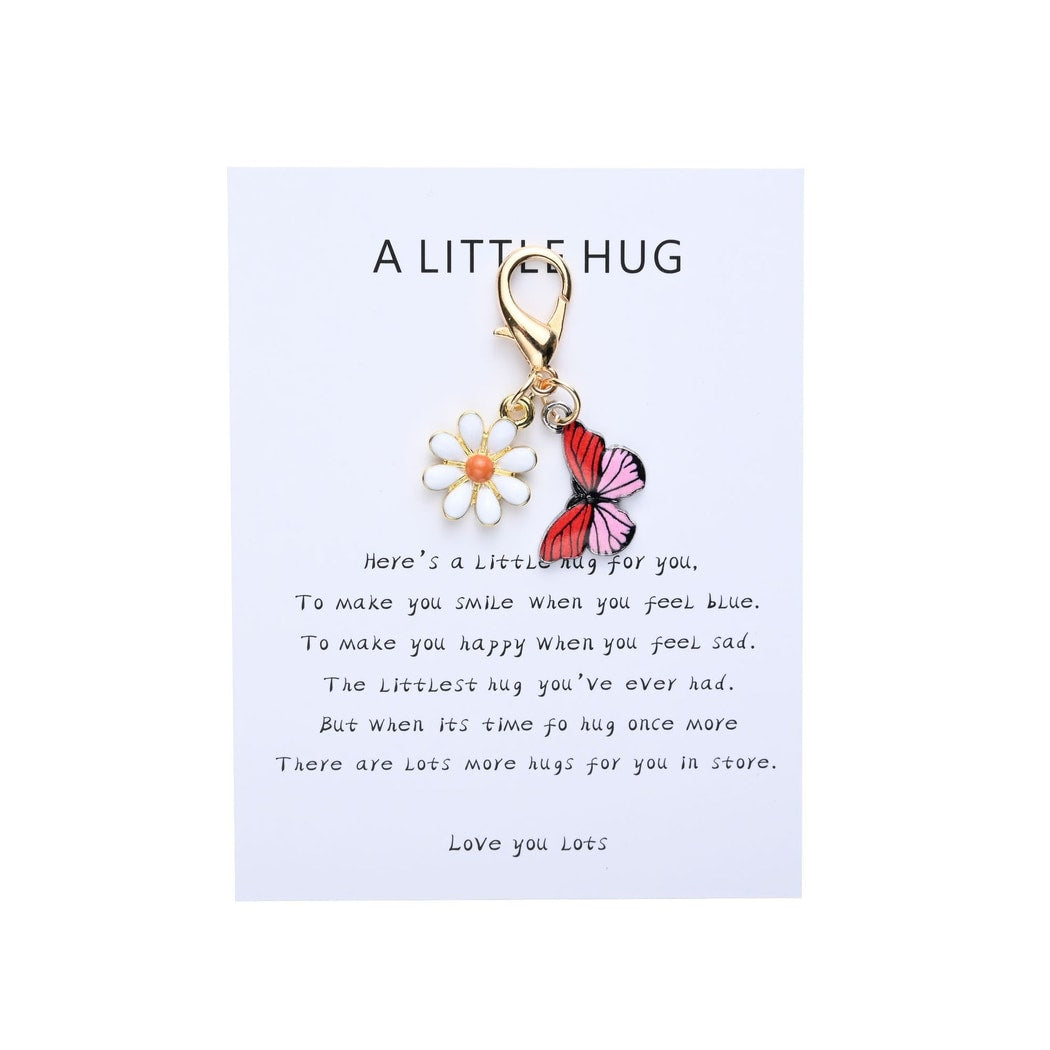 Taphug - Pocket Hug Dragonfly Charm Keychain