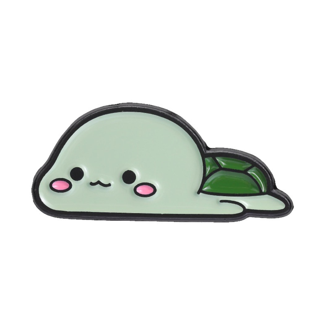 Pinori - Simple Turtle Character Decorative Pin
