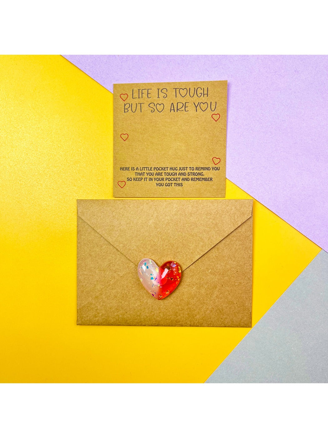 Taphug - Pocket Hug Gradient Color Heart