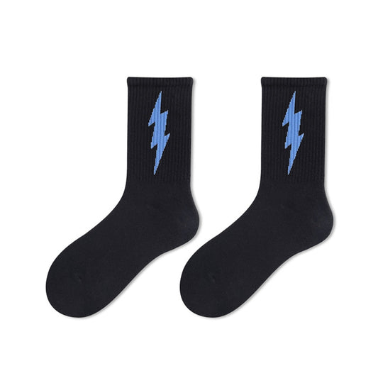 Miski | Midnight Thunderbolt Socks