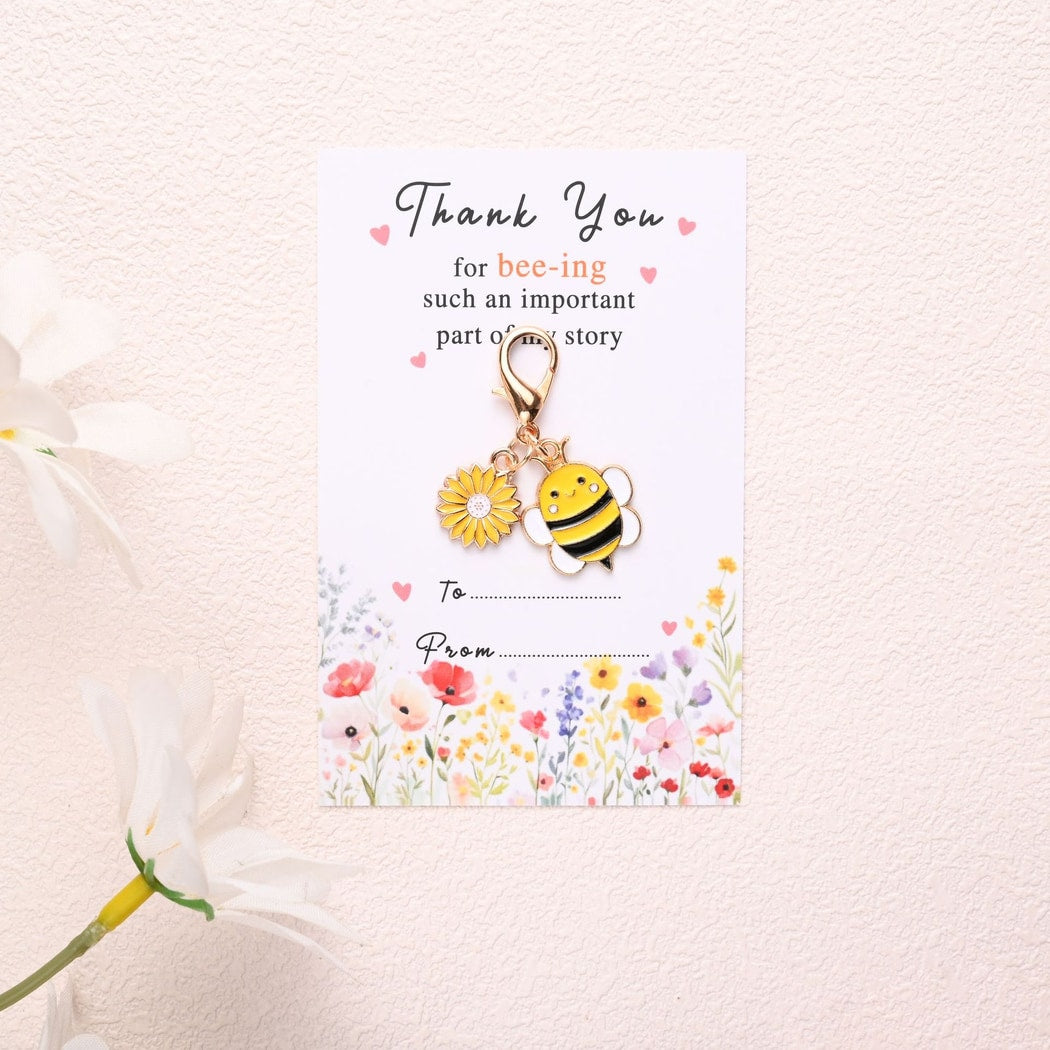 Taphug - Pocket Hug Smiling Bee Keychain