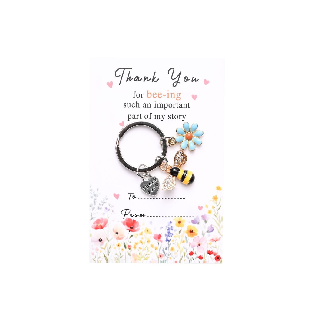Taphug - Pocket Hug Cute Bee Charm Keychain