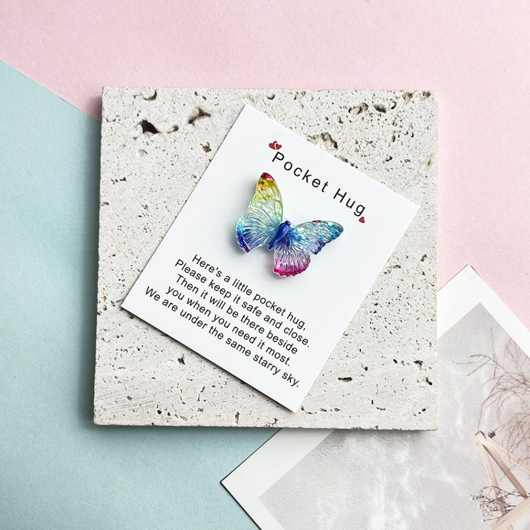 Pocket Hug Gradient Butterfly – Your Tiny Source of Joy