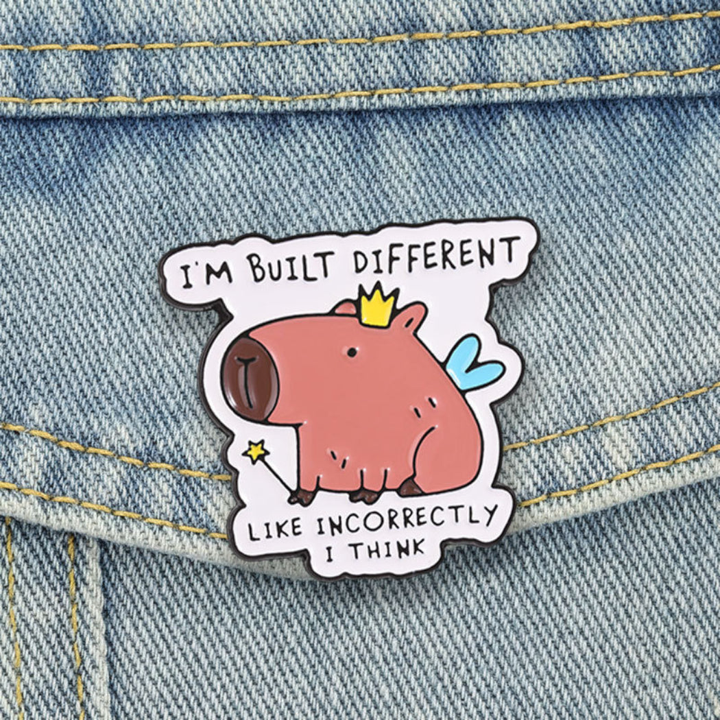 Pinori Cute Character Enamel Pin