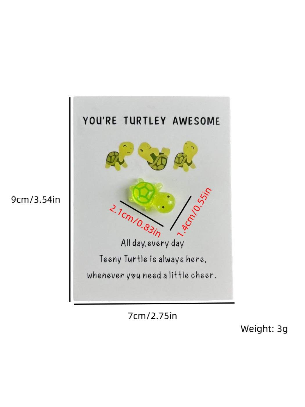 Taphug Pocket Hug Turtle plush with visible stitching and soft fabric texture