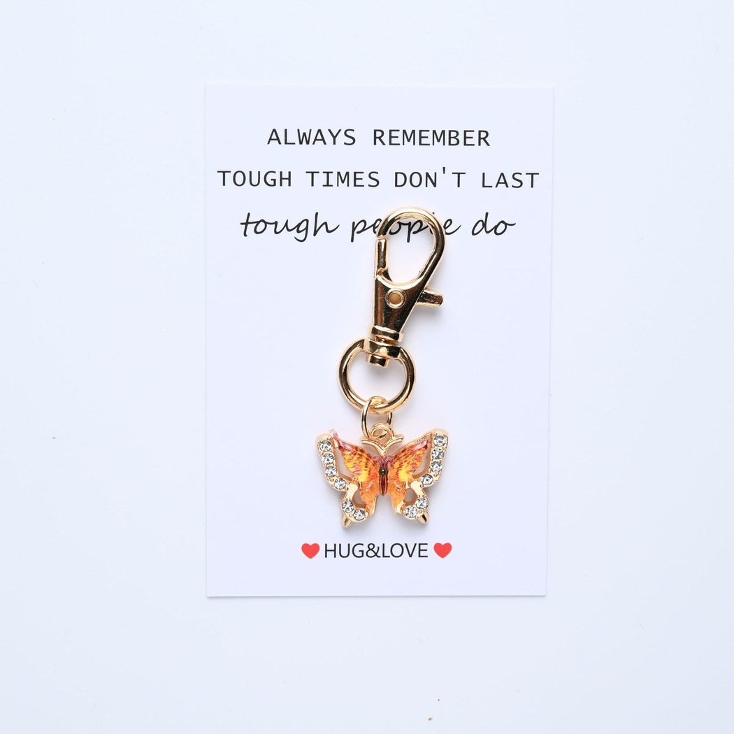 Taphug - Pocket Hug Gradient Butterfly Keychain