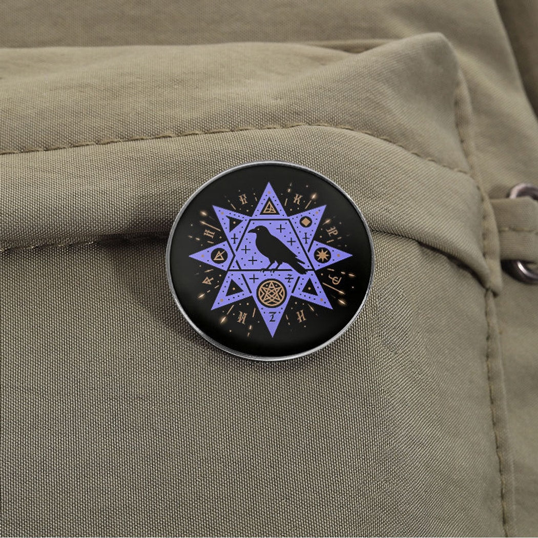 Pinori - Mystic Symbol Circle Outfit Accent Pin