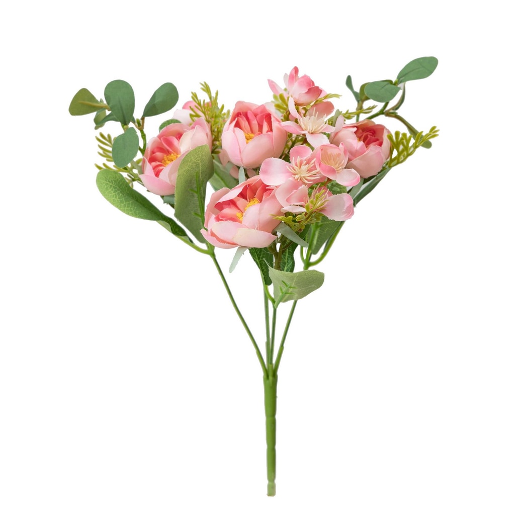 Roselle - Decorative Artificial Camellia Bouquet