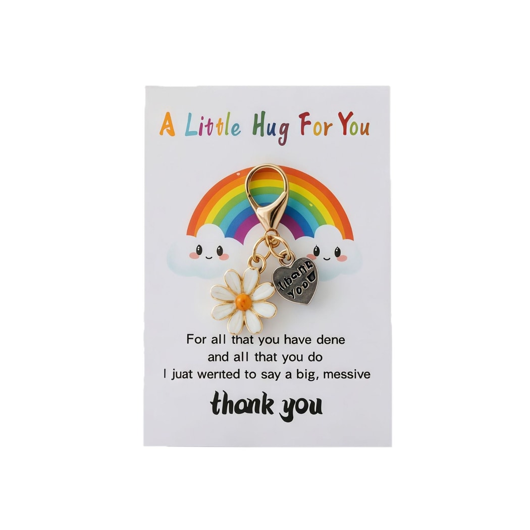 Taphug - Pocket Hug Rainbow Heart Daisy