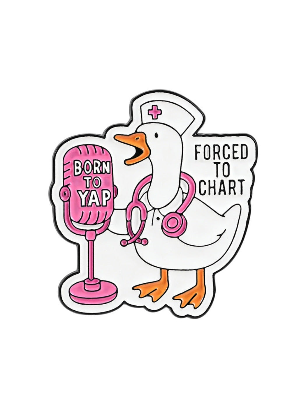 Pinori - Funny Animal Sound Mic Lapel Pin