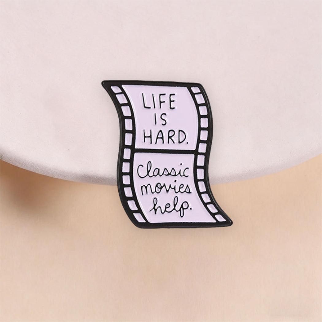 Pinori Movie Film Quote Enamel Pin