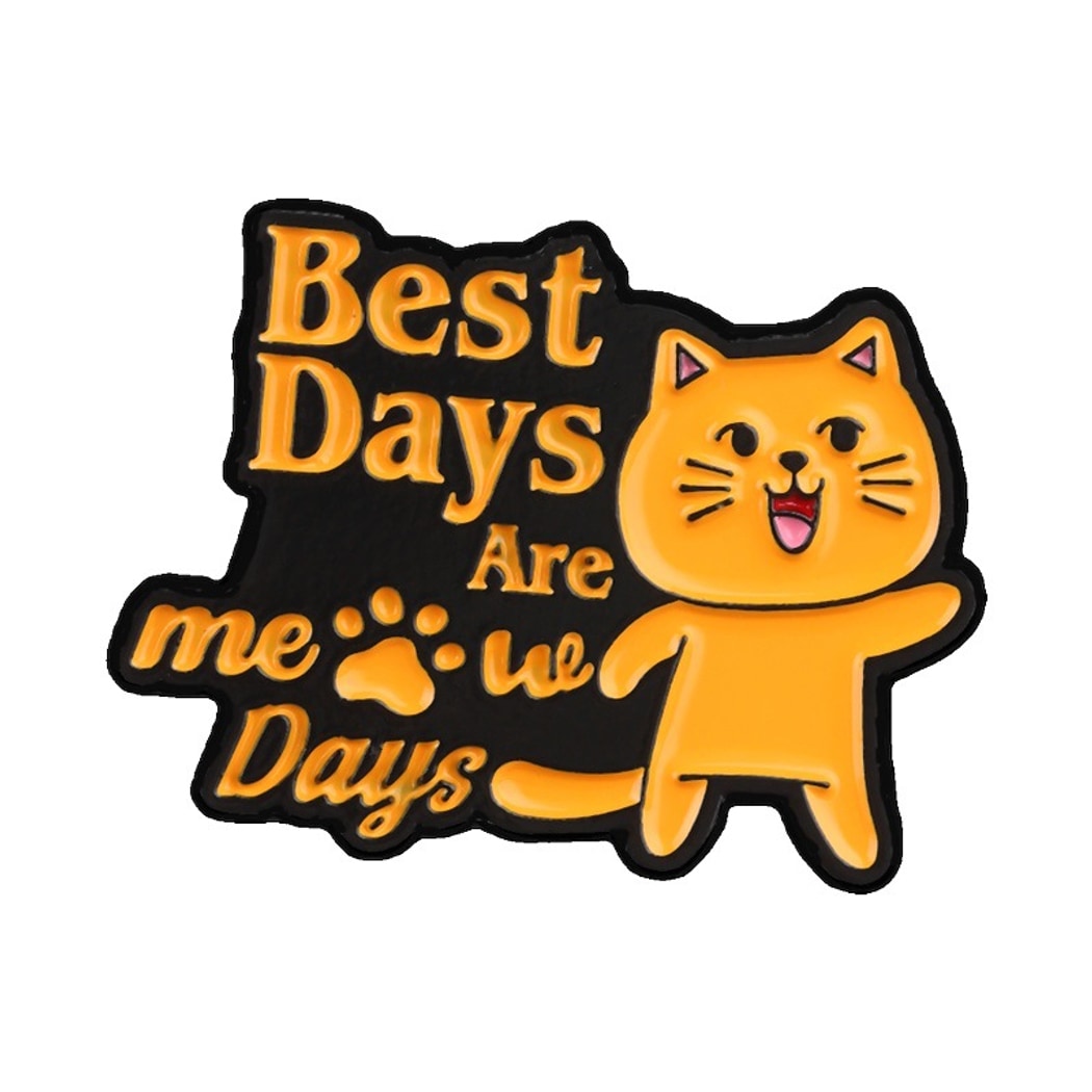 Pinori - Cat Quote Enamel Pin
