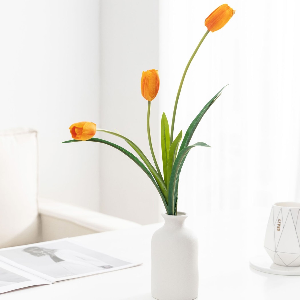 Roselle - Sleek Style Decorative Tulip Artificial Flower