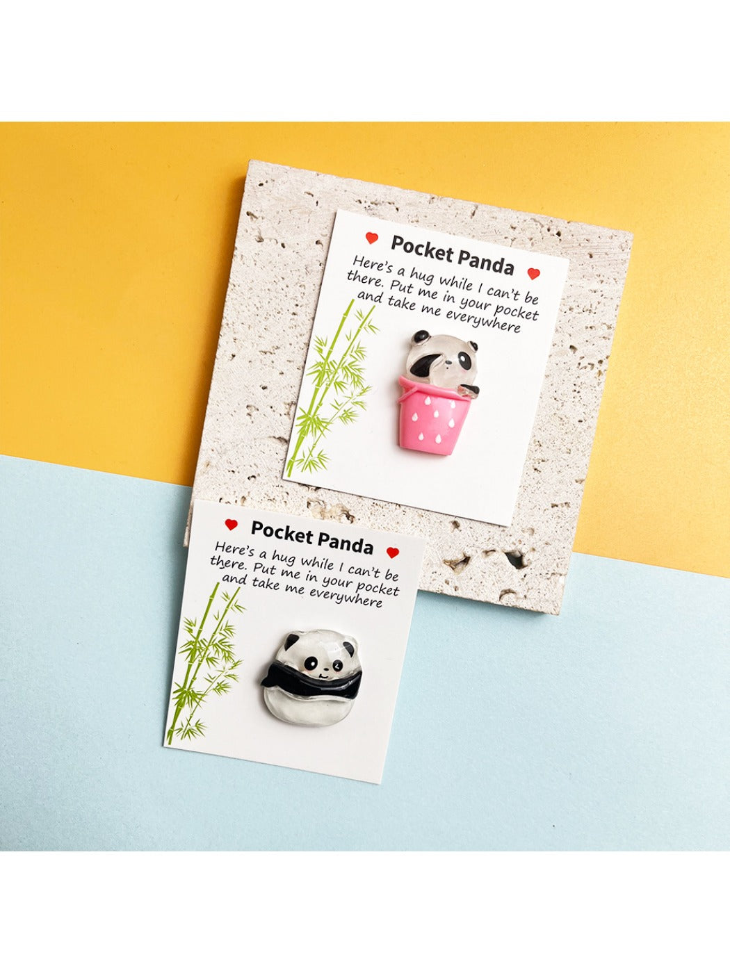 Taphug - Pocket Hug Cute Panda Greeting Card