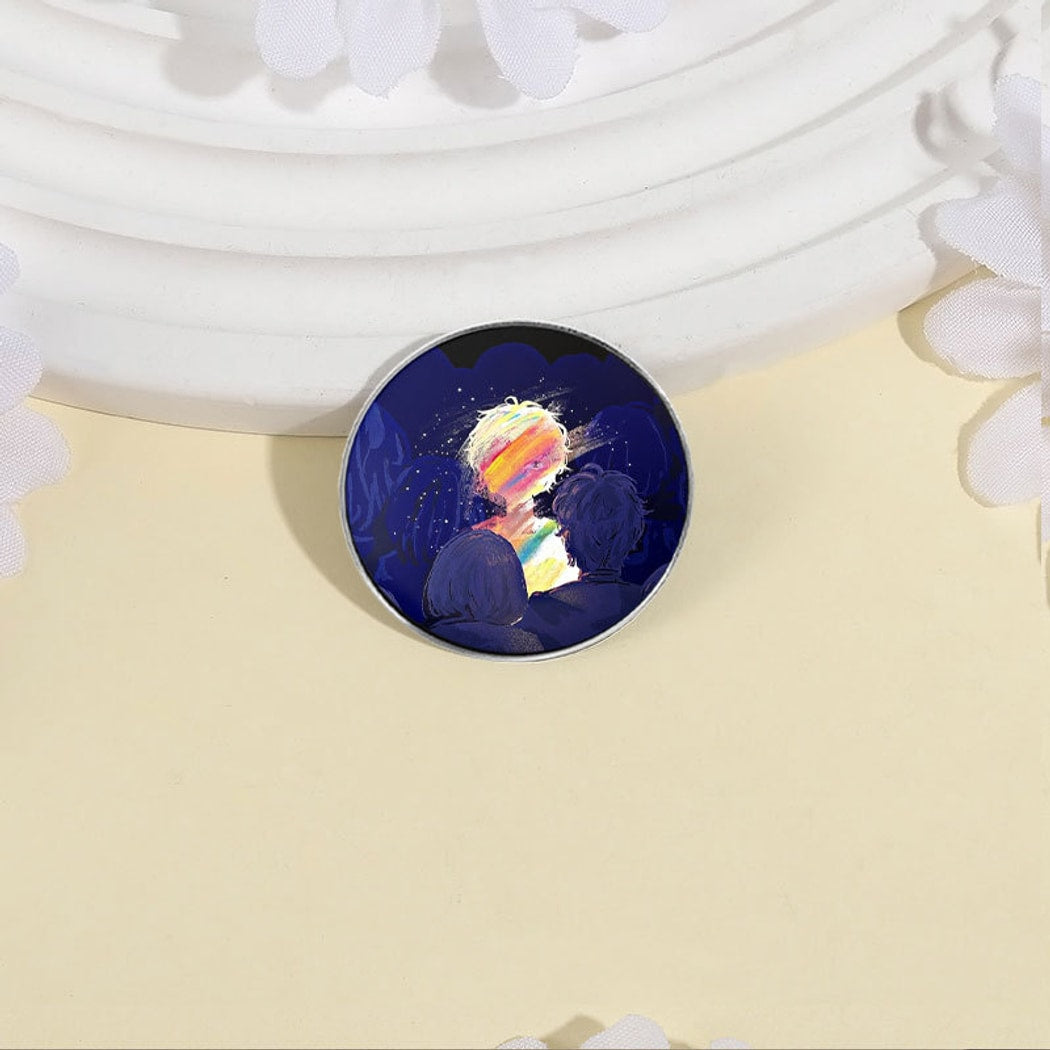 Pinori - Art Portrait Geometric Fashion Pin