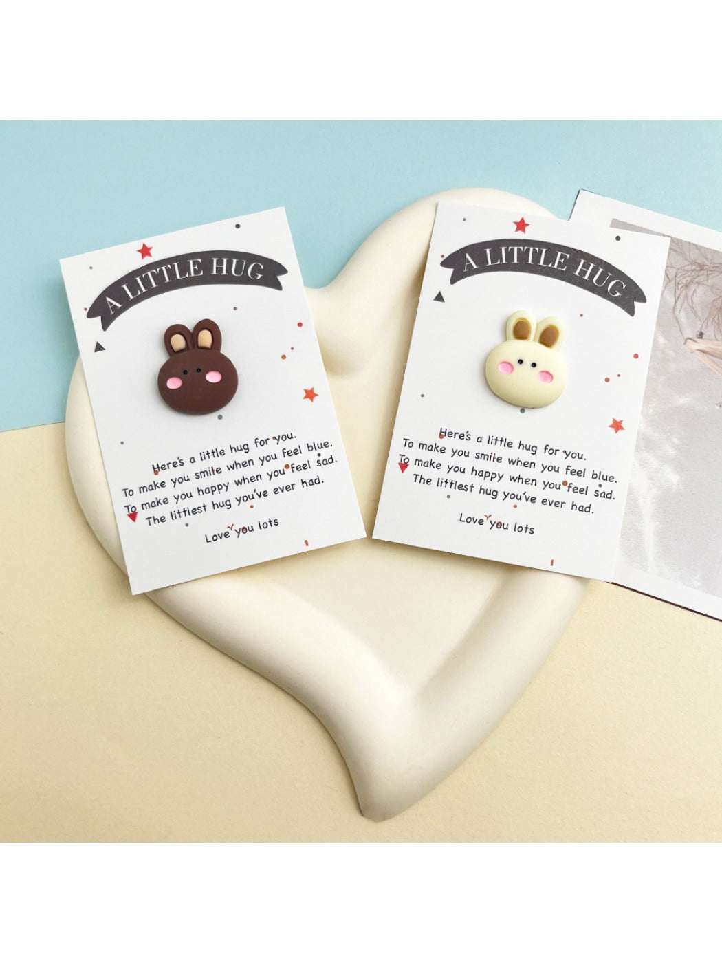 Taphug - Pocket Hug Adorable Blushing Rabbit