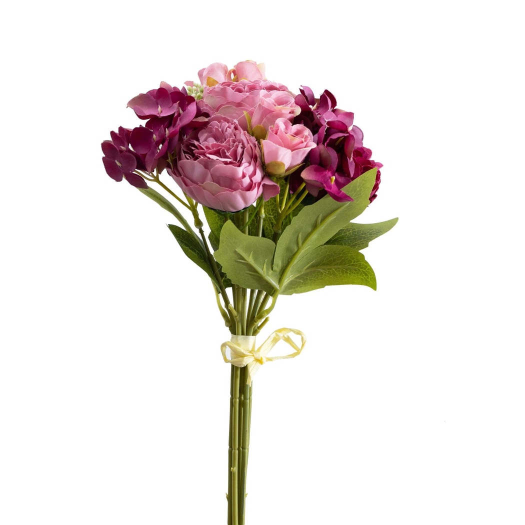 Roselle - Rose and Hydrangea Artificial Bouquet