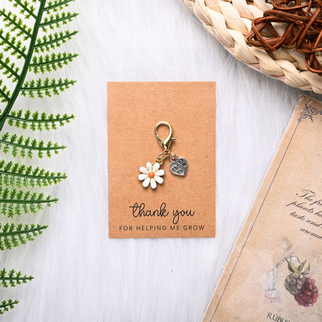 Taphug - Pocket Hug Flower and Heart Keychain