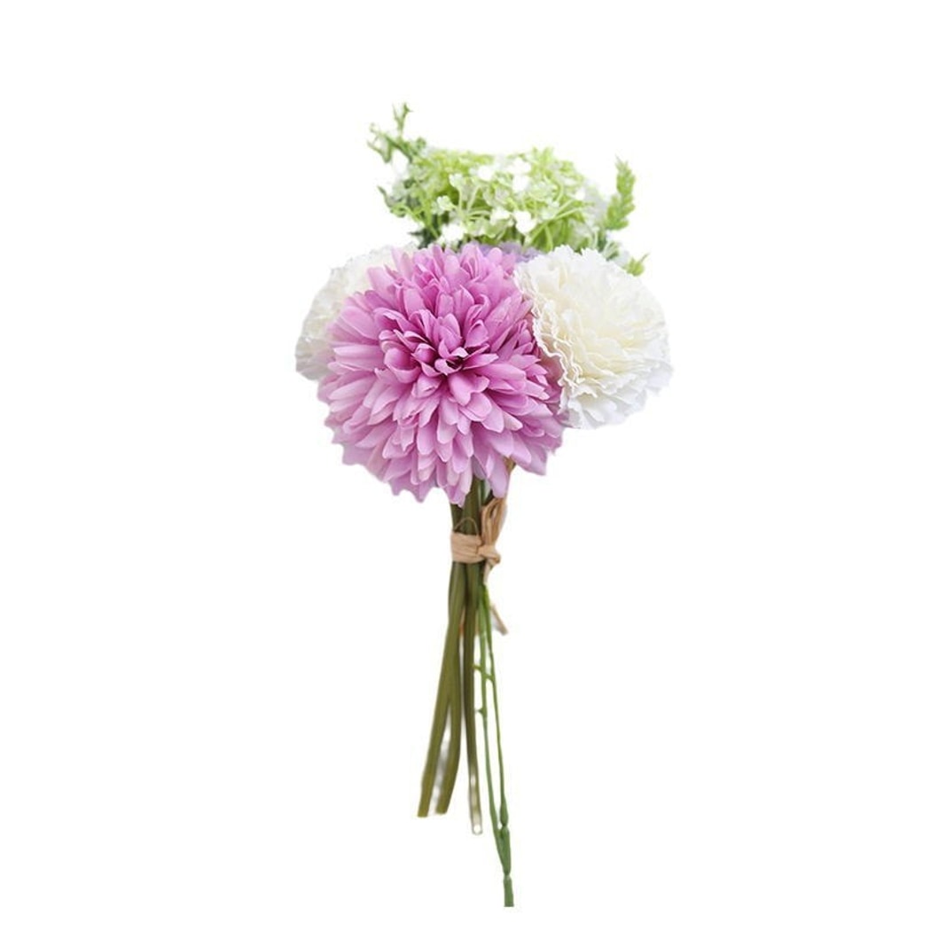 Roselle - Artificial Carnation and Chrysanthemum Bouquet