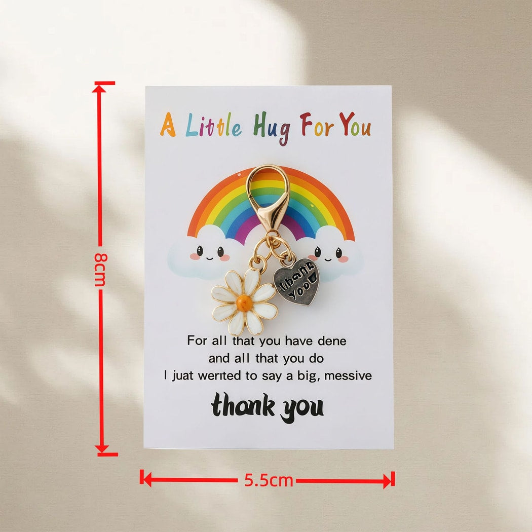 Taphug - Pocket Hug Rainbow Heart Daisy