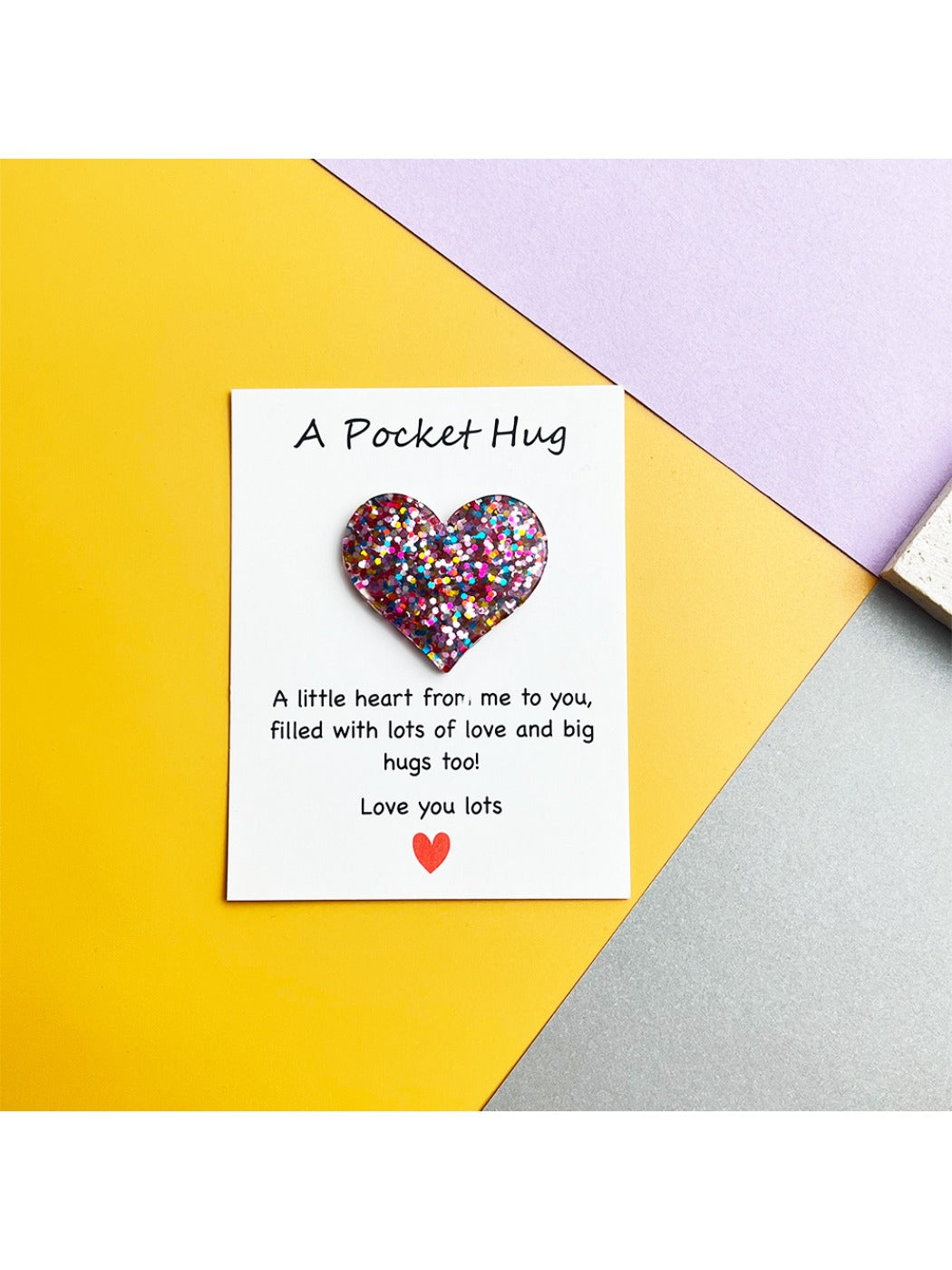 Taphug - Pocket Hug Glitter Heart