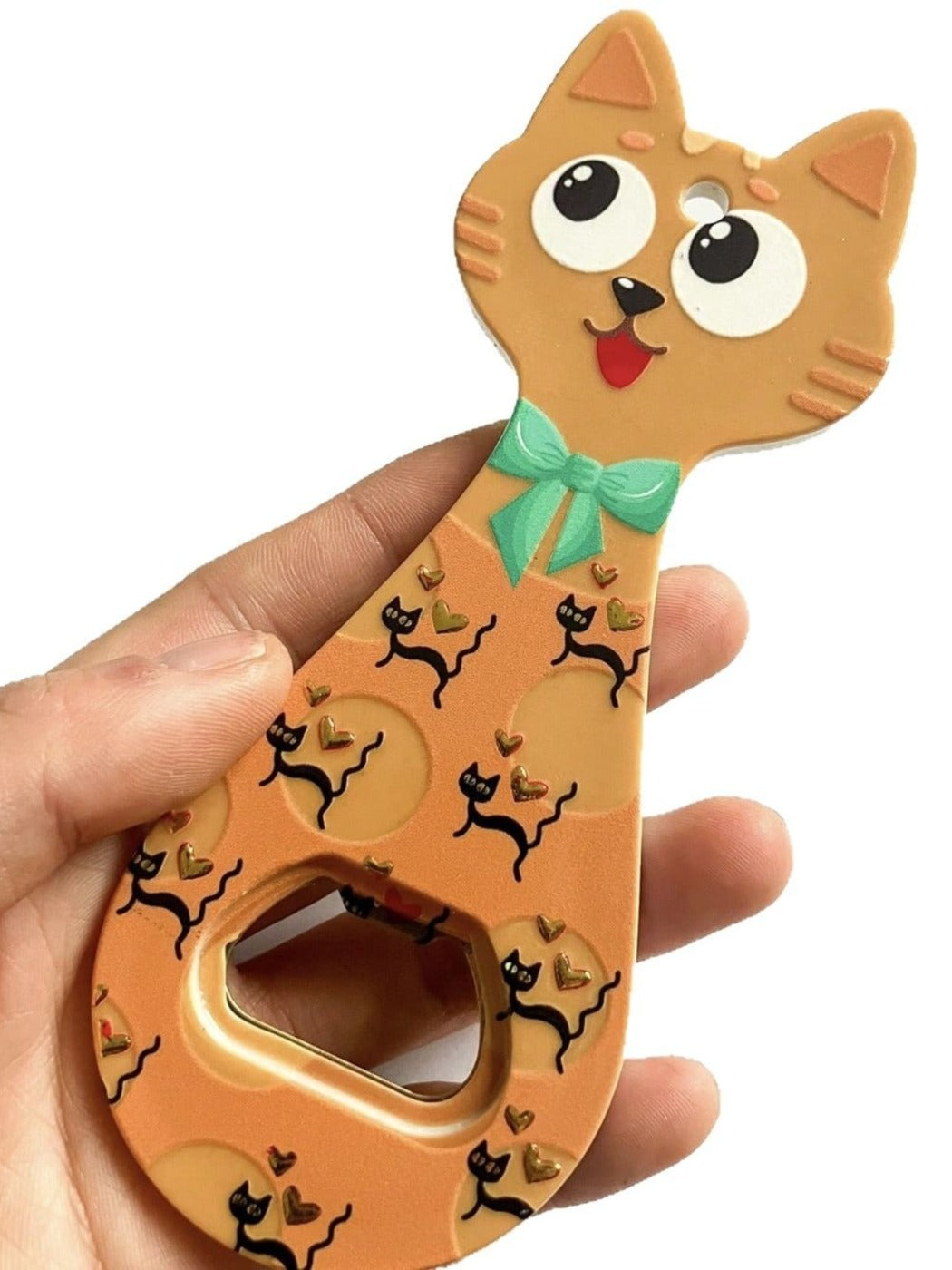Thimara - Cartoon Cat Head Shape Bottle Opener