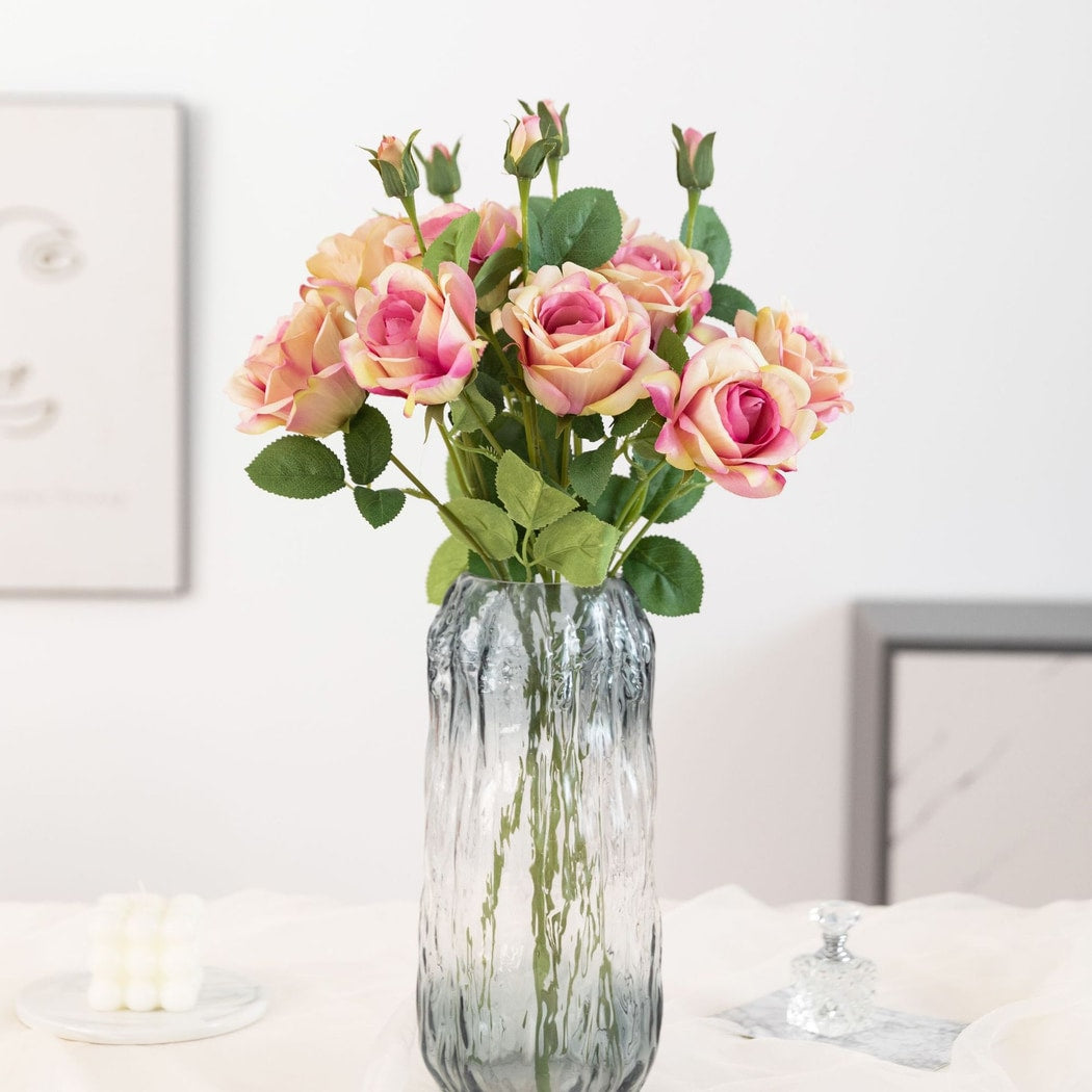 Roselle - Artificial Rose Bouquet Single Stem Flower