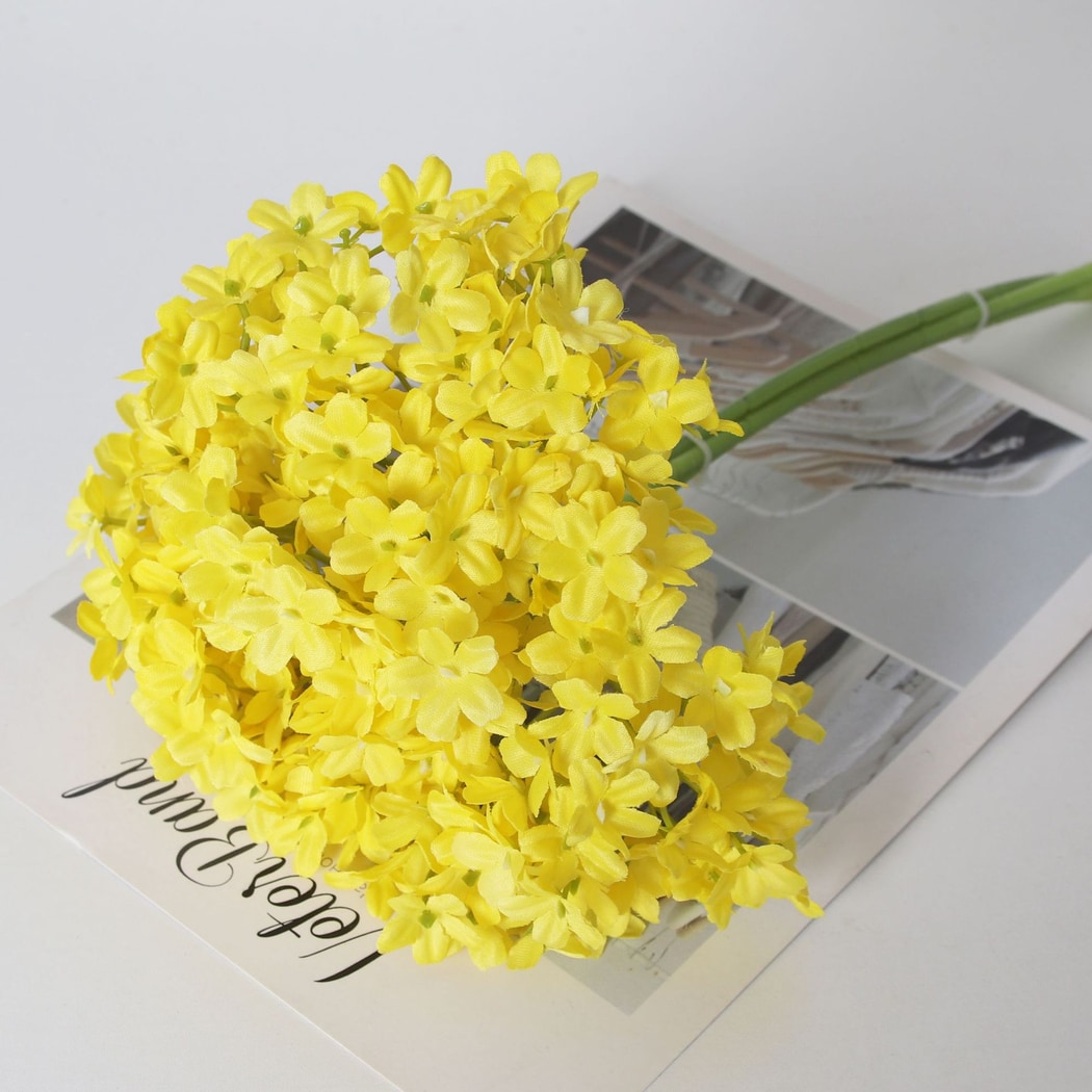 Roselle - Artificial Hydrangea Flower Decor Bouquet
