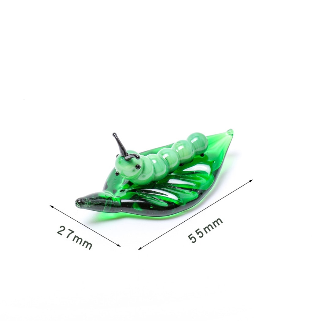 Glasira - Leaves and Insects Desk Ornament