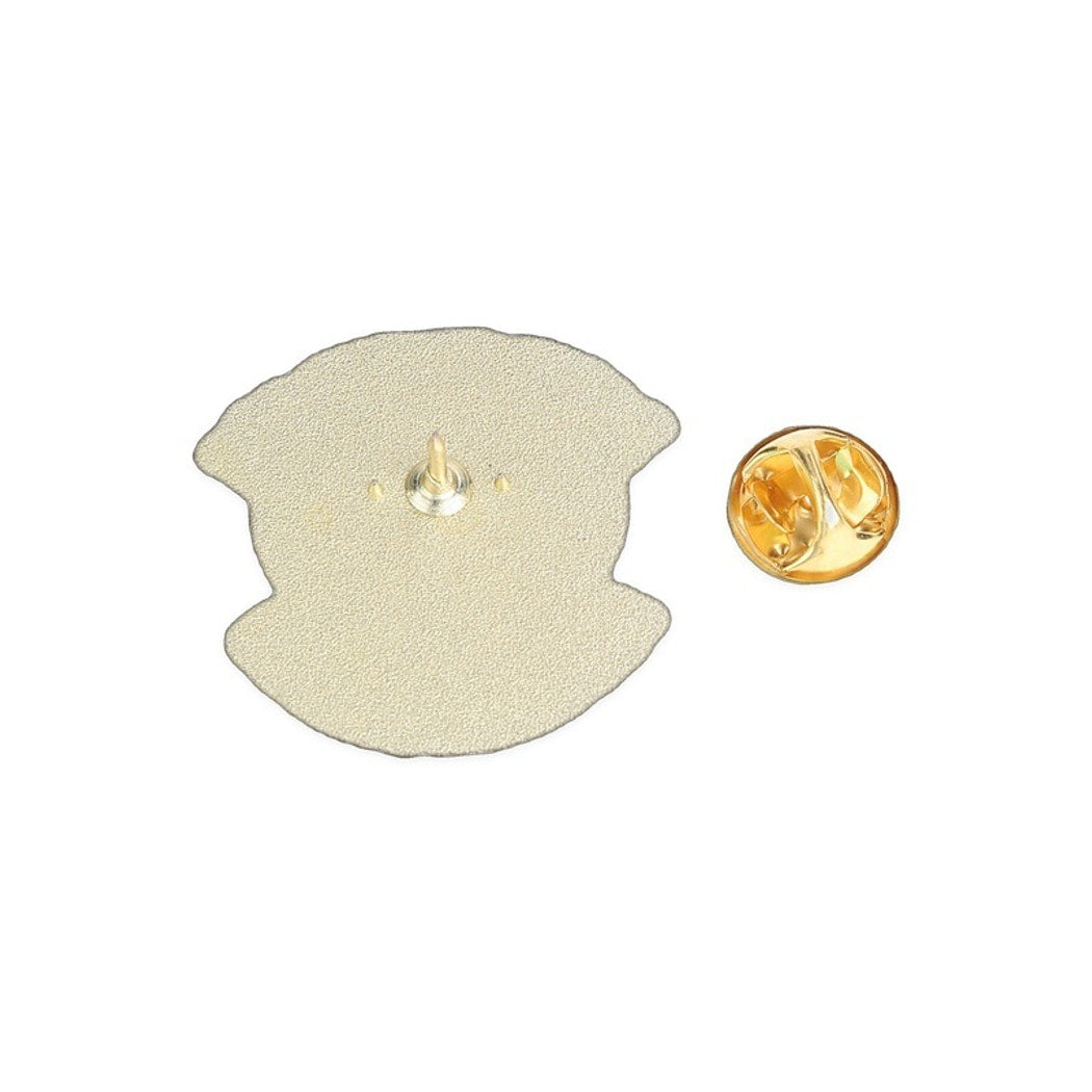 Pinori - Anniversary Letter Detail Fashion Brooch Pin