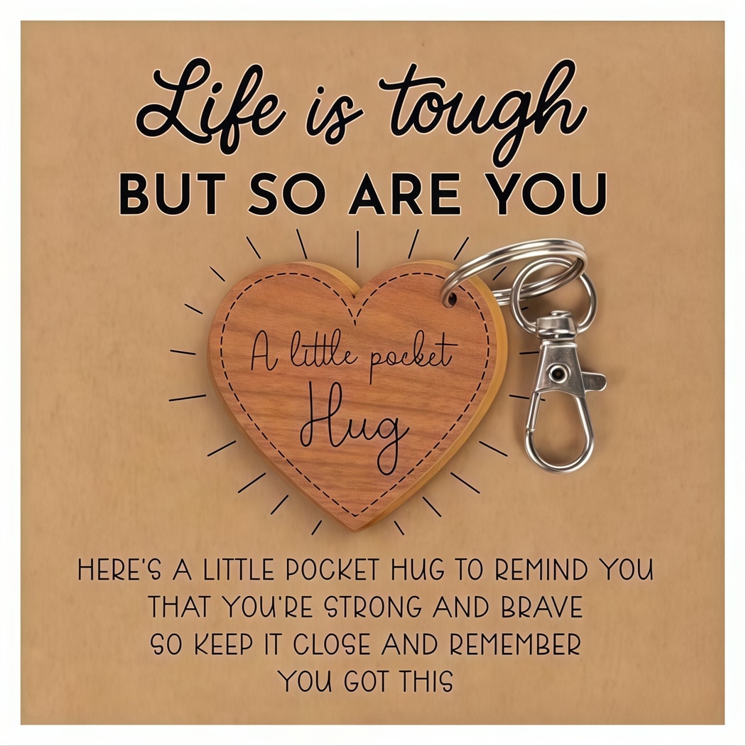 Taphug - Pocket Hug Heart Message Token