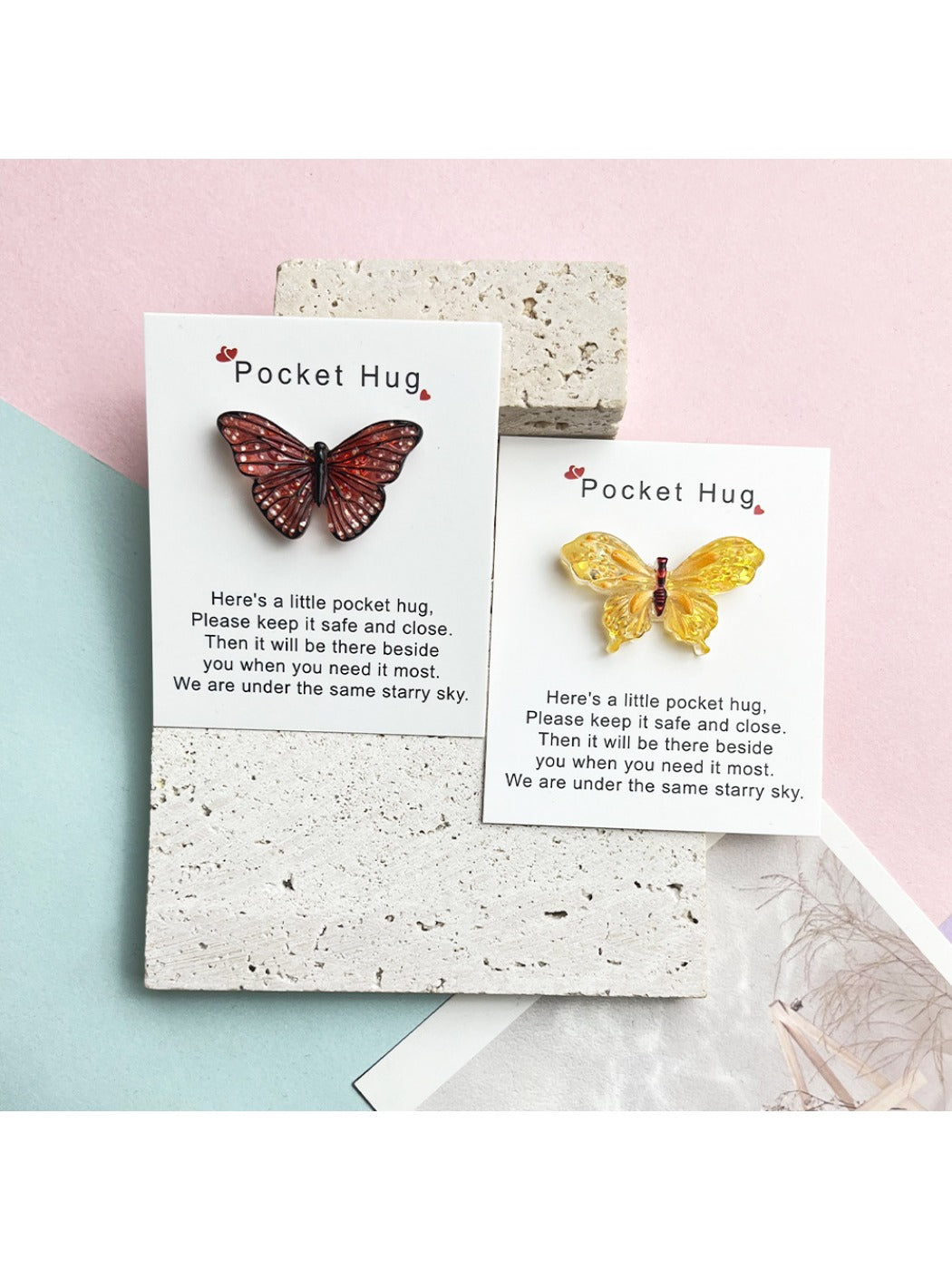 Taphug - Pocket Hug Gradient Butterfly