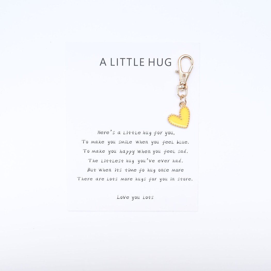 Taphug - Pocket Hug Colorful Heart Keychain