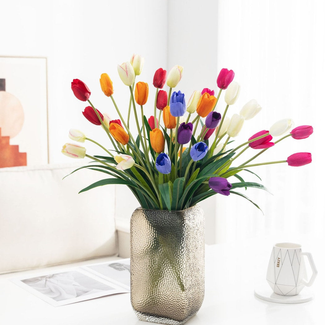 Roselle - Sleek Style Decorative Tulip Artificial Flower