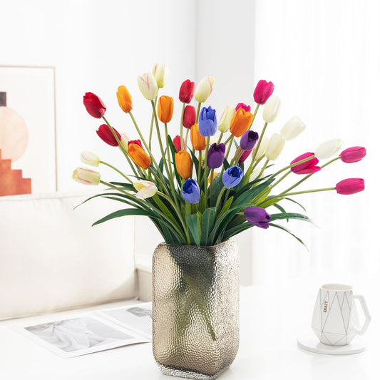 Roselle - Sleek Style Decorative Tulip Artificial Flower