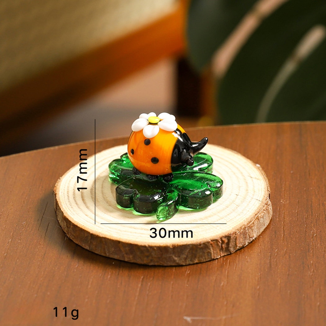 Glasira - Cute Ladybug Shaped Ornament