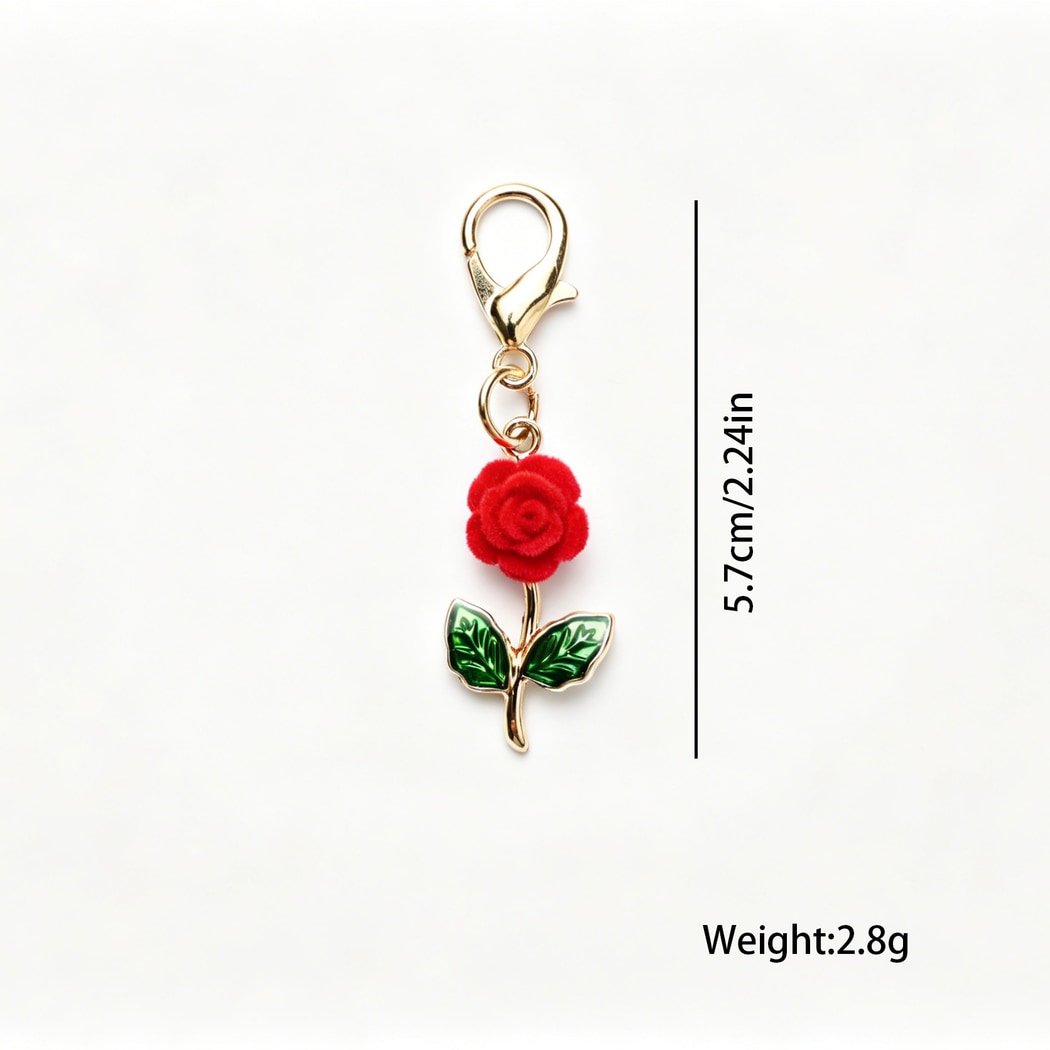 Taphug - Pocket Hug Romantic Rose Accent Keychain