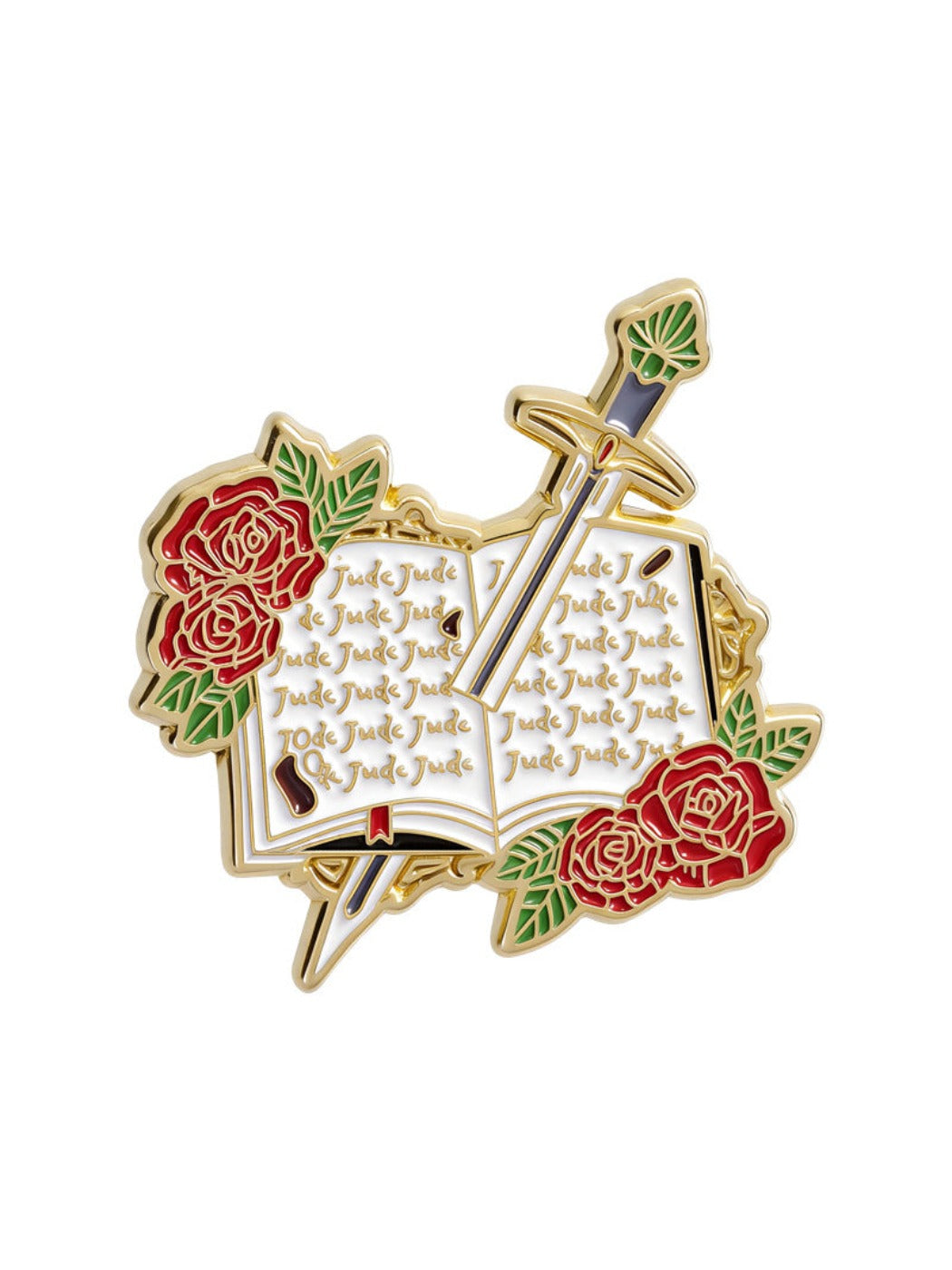 Pinori - Thorns and Written Vows Brooch