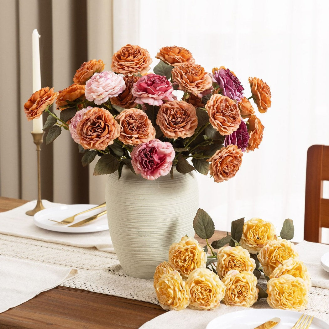 Roselle - Minimalist Rose Decorative Artificial Flowers