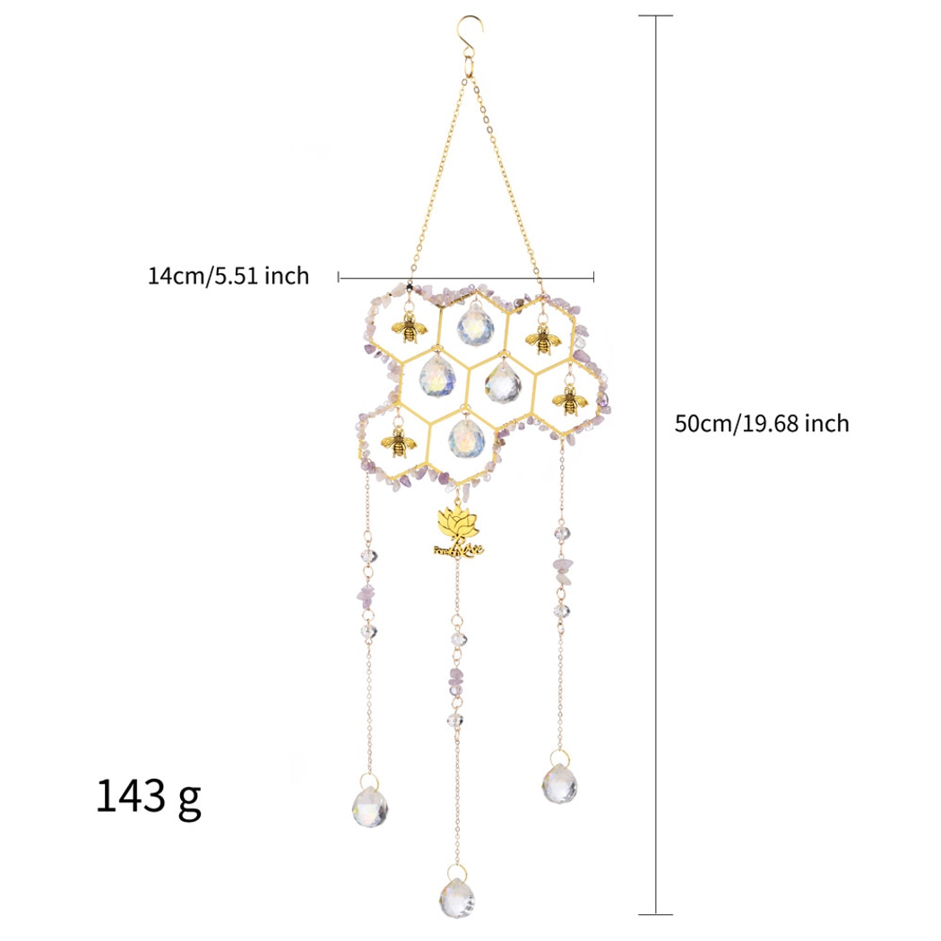 Somnira - Honeycomb Slice Shape Wind Chimes