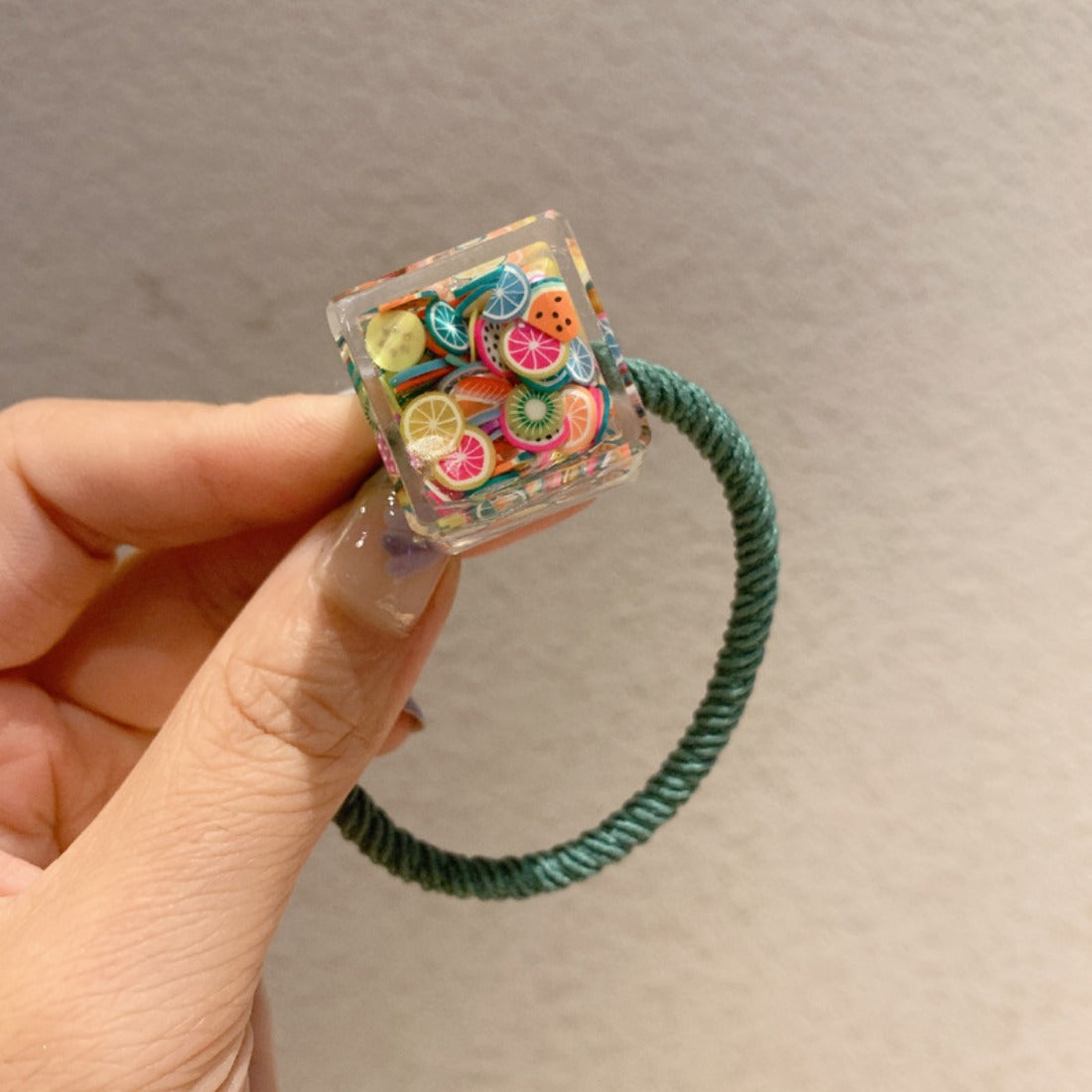 Cico - Cute Sequin Square Hair Tie