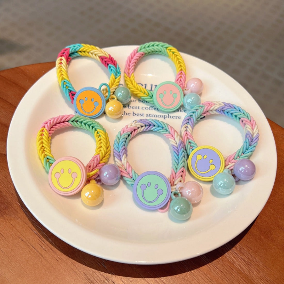 Cico - Colorful Smiley Face Hair Tie