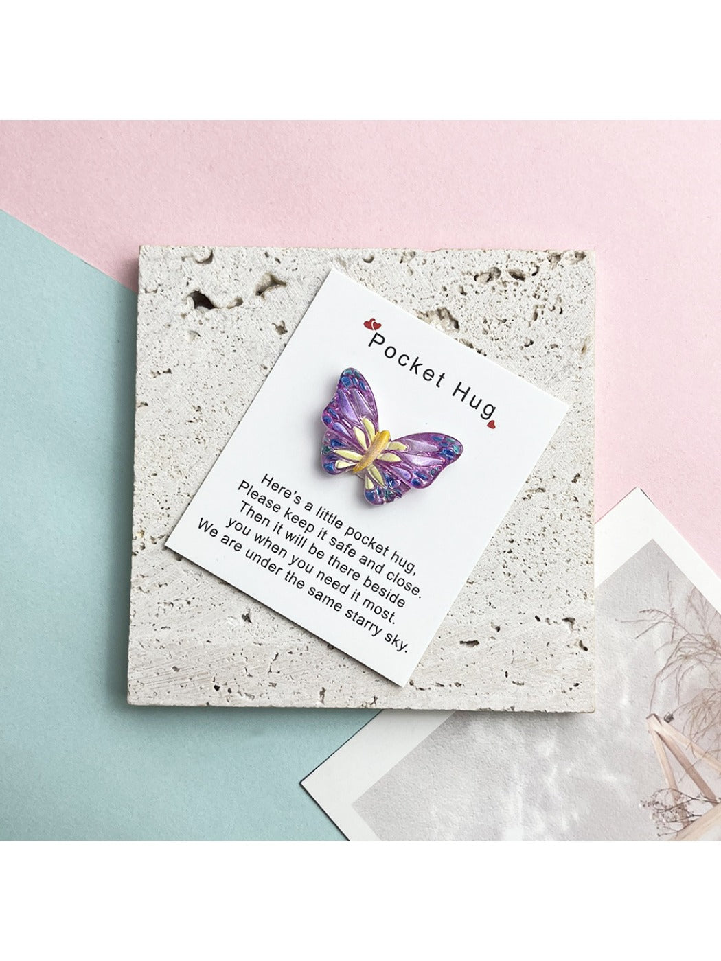 Taphug - Pocket Hug Gradient Butterfly