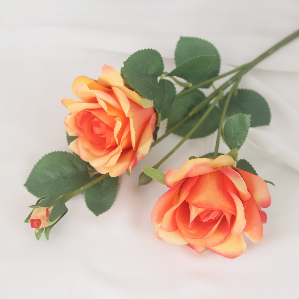 Roselle - Artificial Rose Bouquet Single Stem Flower